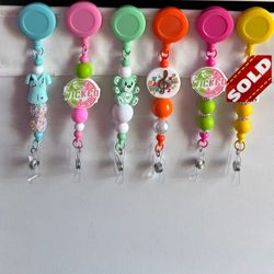 Retractable ID holder