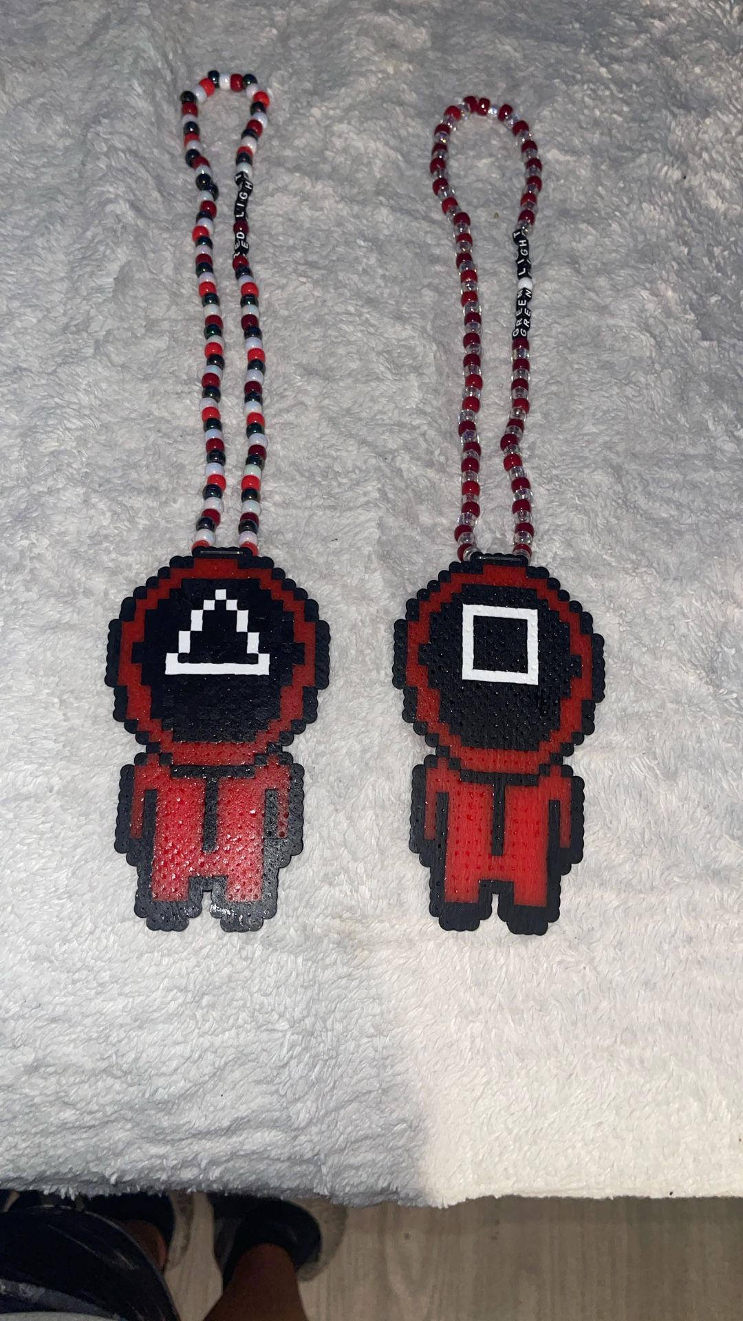Squid games Perlers