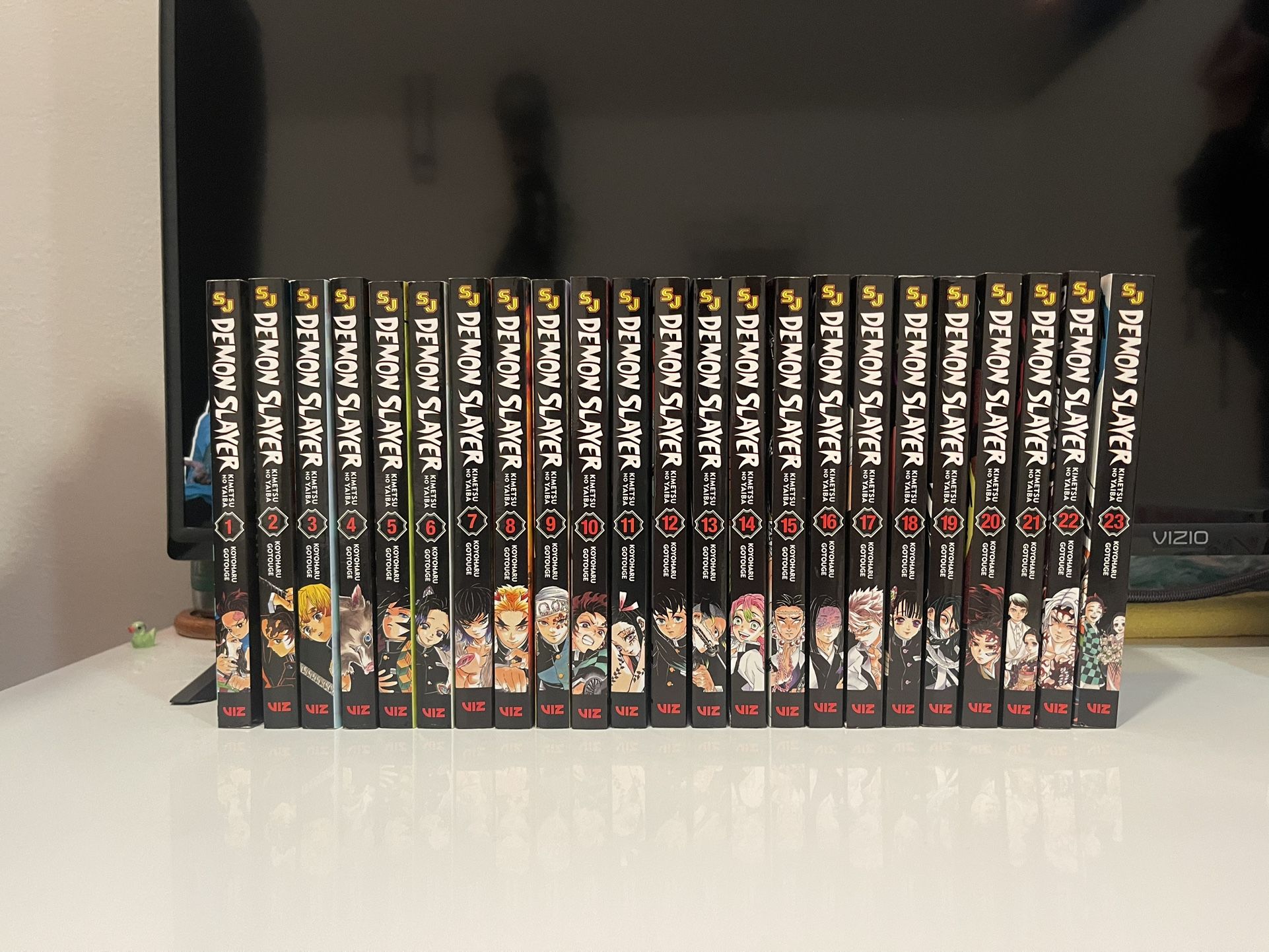 Complete Demon Slayer Manga Set 1-23