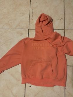 Coral essentials hoodie
