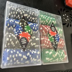Poker chips for sale two cases