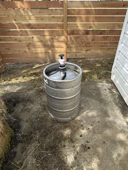 Old School Beer Keg