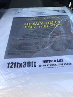12X30 tarp