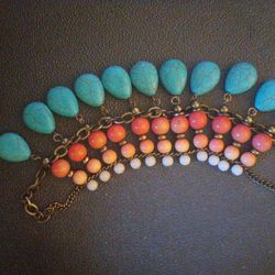 Handmade Turquoise Sachel 