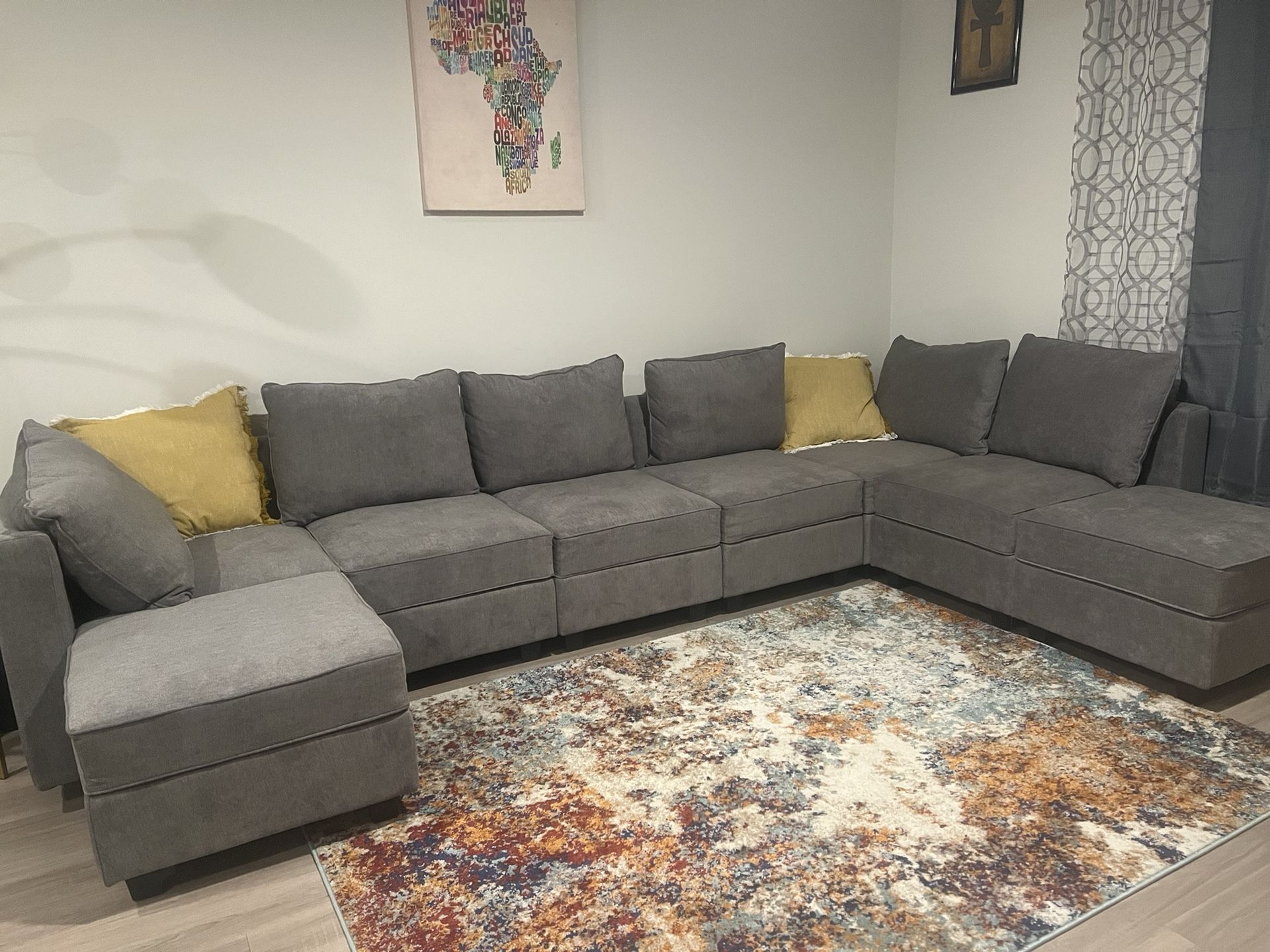 Grey HONBAY Sectional 