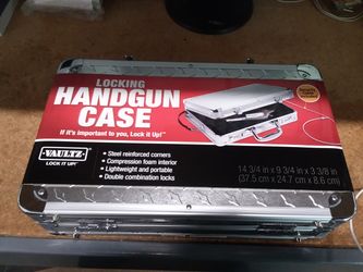 NEW! Combination lock case