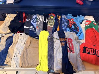 Boys (27)Pc. Size 6/7 Clothing Bundle / PRICE IS FOR ALL YOU SEE …