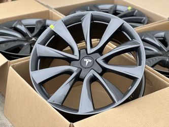 20” Original Tesla Model 3 Stiletto Sport Performance Wheels Rims Factory OEM