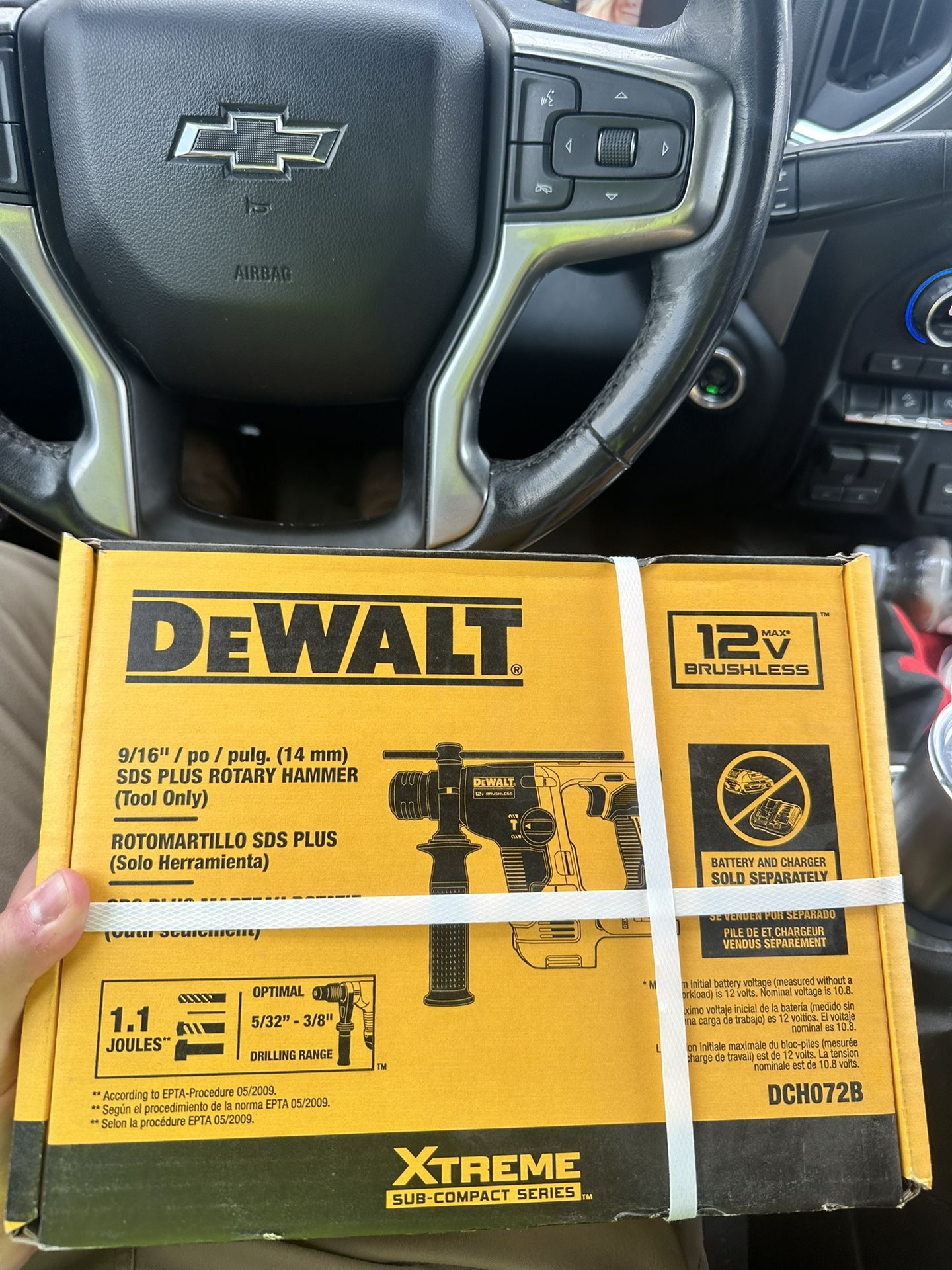 12 Volt Dewalt Rotary Hammer Drill