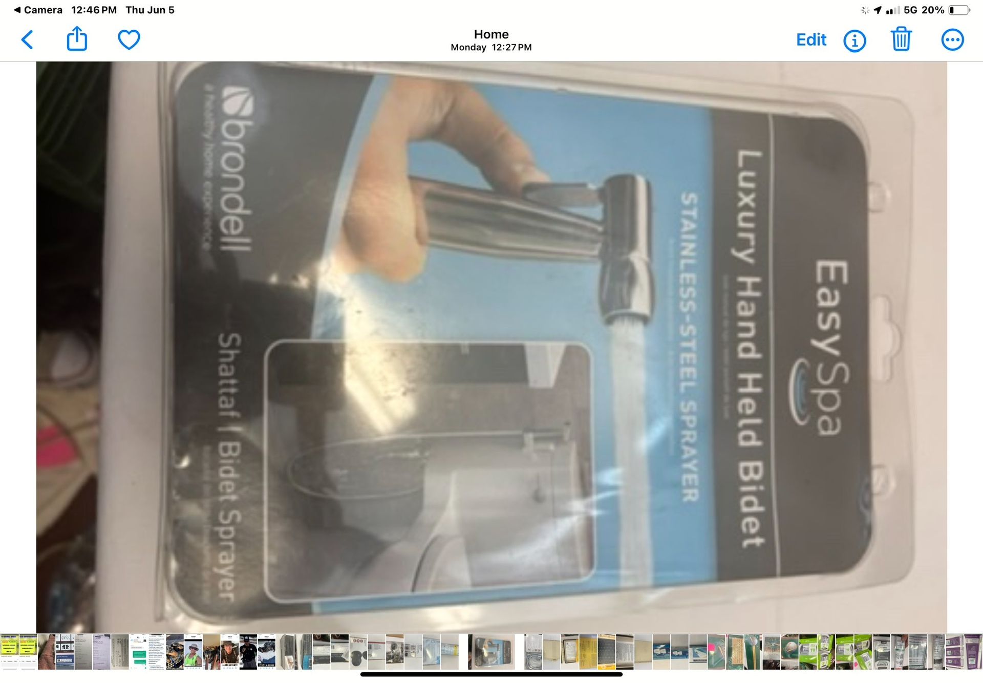 Luxury handheld Bidet