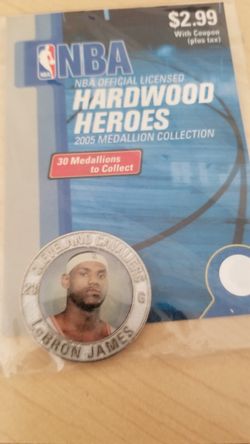 LeBron James NBA 2005 Medallion Collection