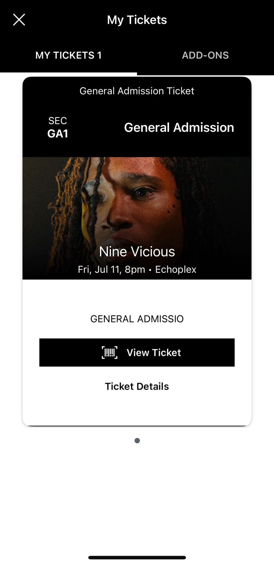 Nine Vicious Concert