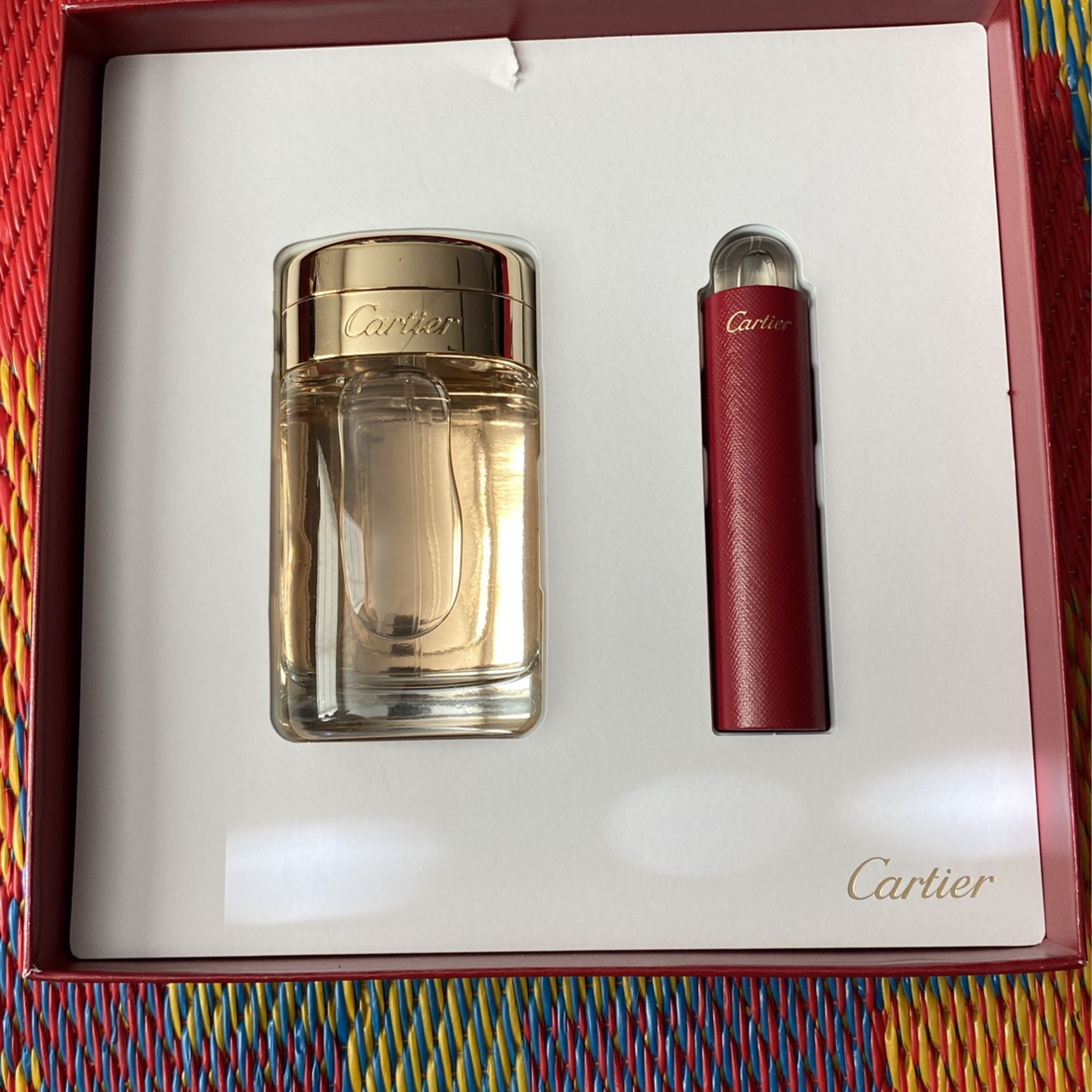 Cartier Perfume 2 Pc Set-Baiser Vole Eau De Parfum