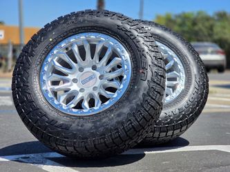 Rotary Forged 17" AGP 304 -12mm rims Falken tires Chevy Silverado Wheels 6 Lug GMC Sierra 6x139
