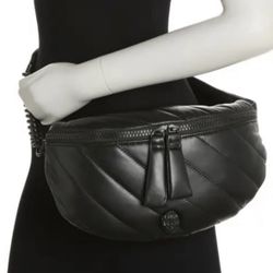 Kurt Geiger London Soho Quilted Leather Belt Bag