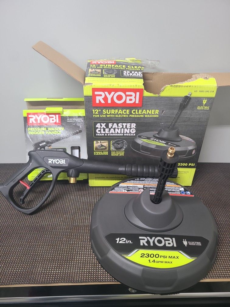 Ryobi Pressure Washer Set