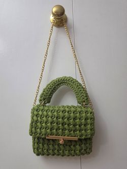 Handmade crochet bag
