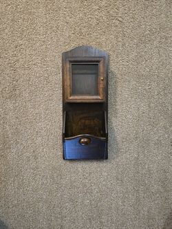 Vintage Key And Mail Holder.