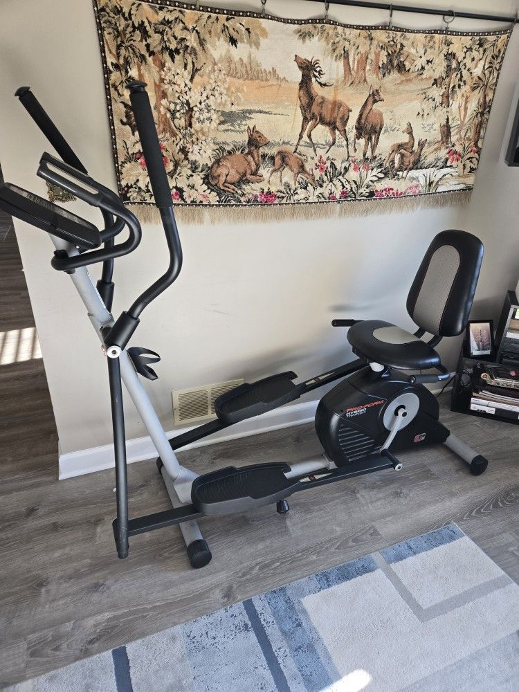 Recumbent Elliptical/bike  Full Body Training 