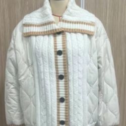 Women MIX MEDIA CARDIGAN JACKET