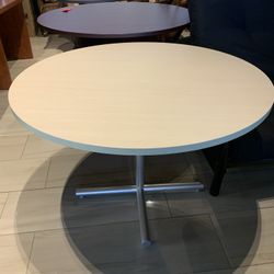 Conference Table 42” Round Modern