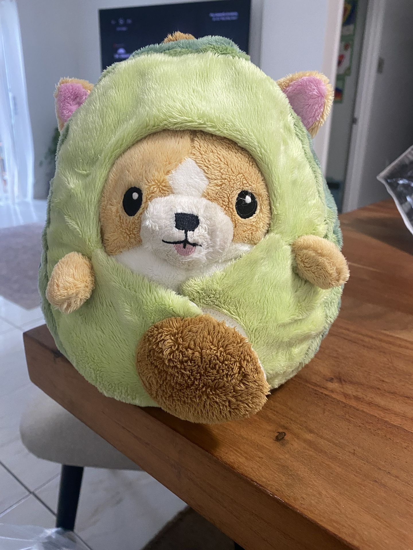 Undercover Squishable Corgi In Avocado