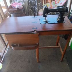 Antique GreybaR Sewing Machine/Table