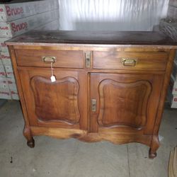 Antique Buffet Table 