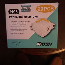 NOISH N95 Particulate Respirator 