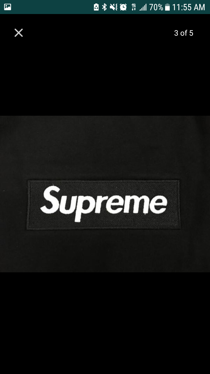 Supreme box logo hoodie
