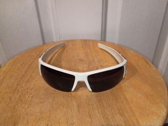 Choppers 6579 Sunglasses Shades White Half Rimmed  with  Flames