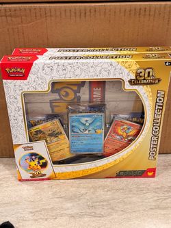 Pokemon 30th celebration poster collection