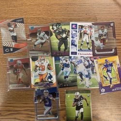 Football Rookie & Insert Lot 