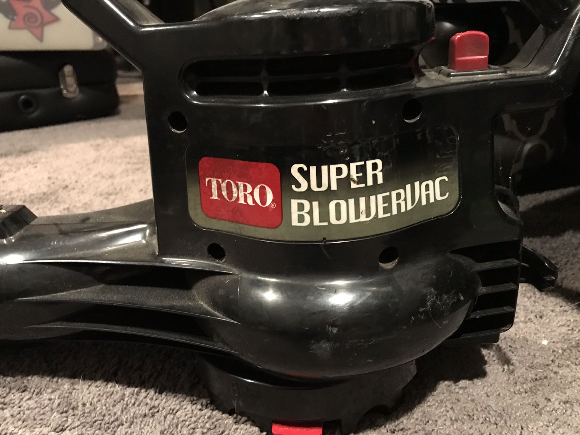 TORO super blowervac leaf blower