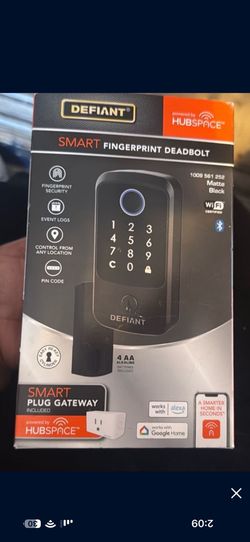 Smart Fingerprint Deadbolt