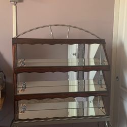 Curio Display Shelves 