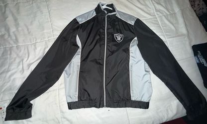 Raiders girl bedazzled windbreaker