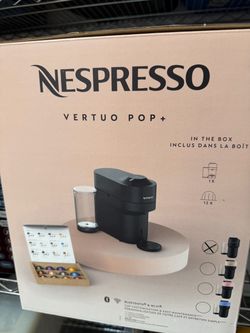 Brand new Nespresso Vertuo pop + Black