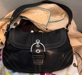 Black handbag