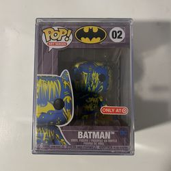 Painted Batman Art Series Funko Pop