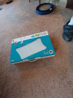Wii fit board still in box