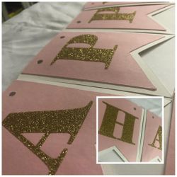 Custom birthday banners