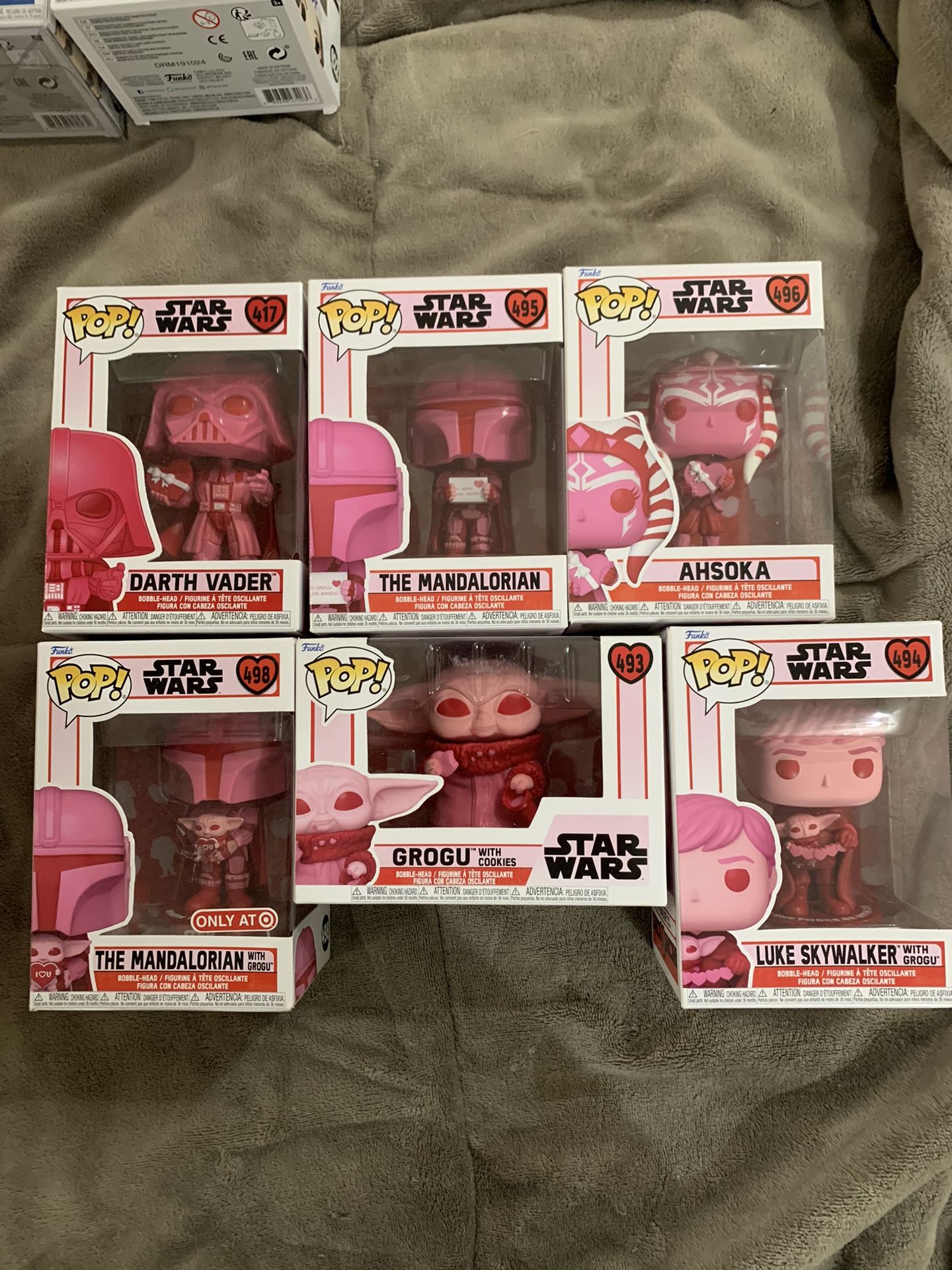Funko Star Wars Valentines Ahsoka Pop Vinyl Figure