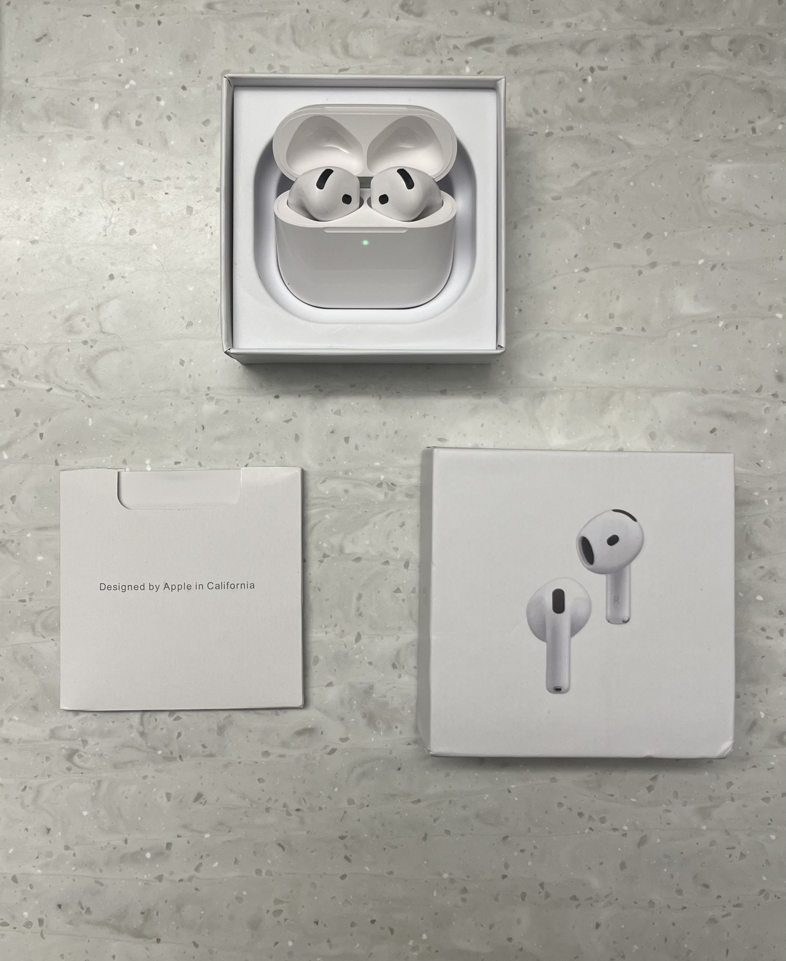 Apple AirPods 4th Generation Wireless Bluetooth Earbuds with Charging Case