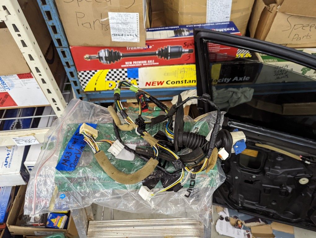 MazdaSpeed 3 Front Driver's Door Wiring Harness