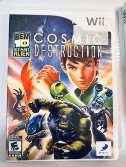 Ben 10 Cosmic Destruction & Ben 10 Omniverse 2 Wii games