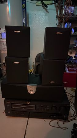 RCA Home Theater Speaker System with Receiver