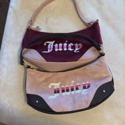 2 juicy couture purses