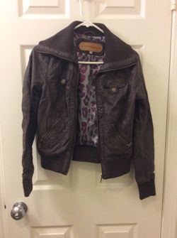 Leather jacket