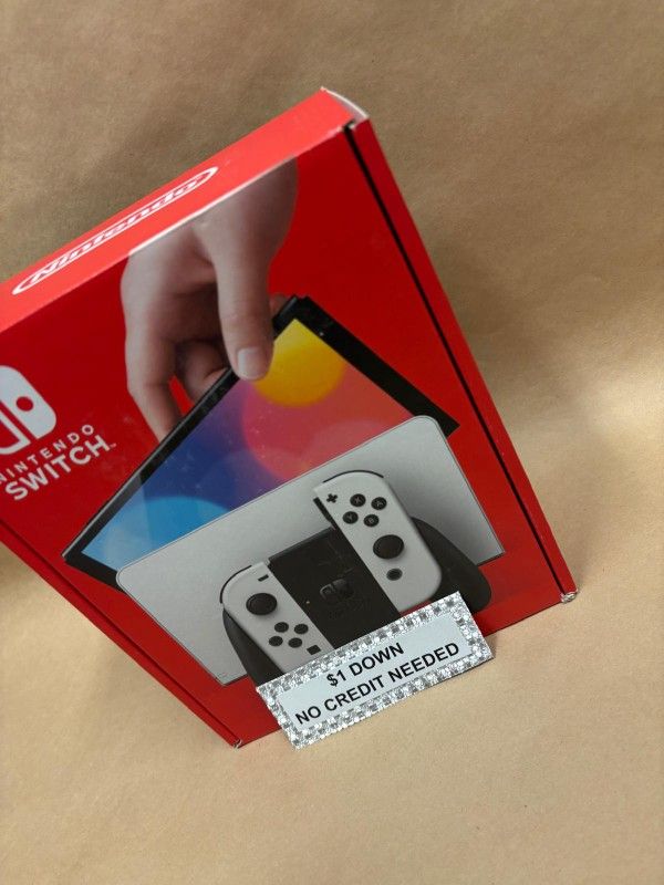Nintendo Switch OLED Gaming Consoles New - Only $1 Today Pay The Rest Later!